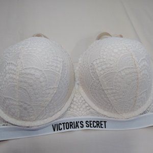 Victoria's Secret 36DD Perfect Shape Ivory Lace Br